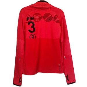 Reebok Orange PW3 Scuba Style Fitted Pullover